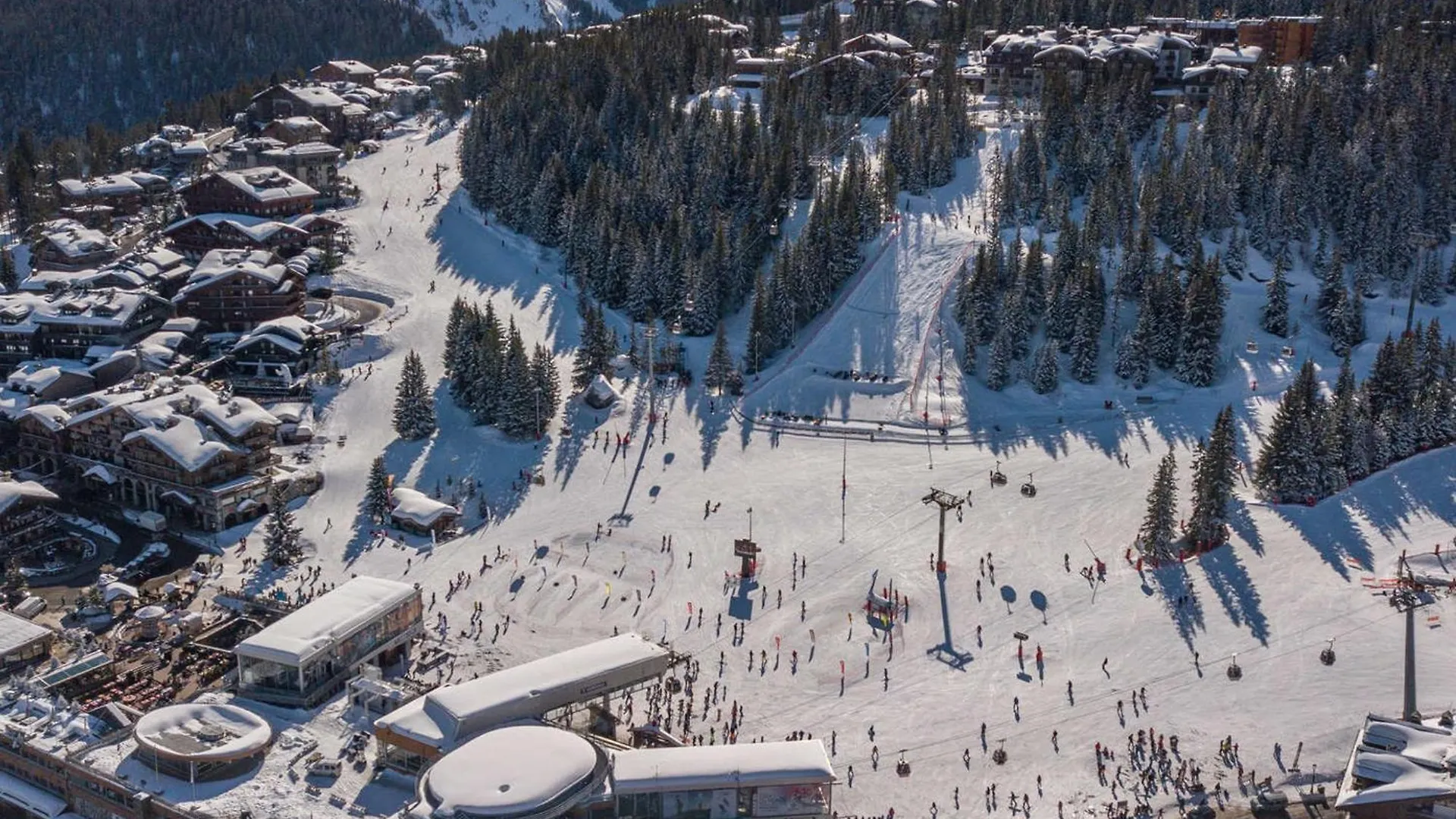 Apartman Appartement Skis Aux Pieds A Courchevel Avec Balcon Et Parking - Fr-1-564-26